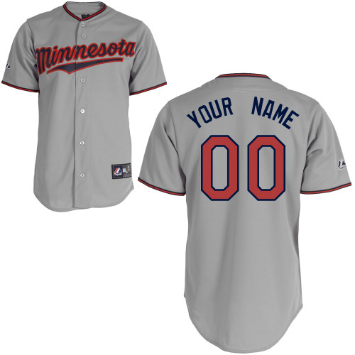 Customized Minnesota Twins Baseball Jersey-Women's Stitched Road Gray Cool Base MLB Jersey,We sell and wholesale Customized Minnesota Twins Baseball Jersey-Women's Stitched Road Gray Cool Base MLB Jersey on line form chian!