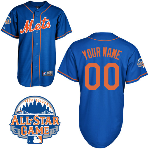 Customized New York Mets MLB Jersey-Men's Stitched All Star Blue Home Baseball Jersey,We sell and wholesale Customized New York Mets MLB Jersey-Men's Stitched All Star Blue Home Baseball Jersey on line form chian!