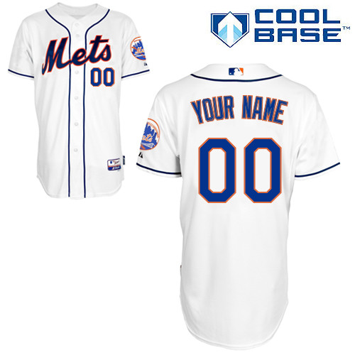 Customized New York Mets MLB Jersey-Men's Stitched Alternate White Cool Base Baseball Jersey,We sell and wholesale Customized New York Mets MLB Jersey-Men's Stitched Alternate White Cool Base Baseball Jersey on line form chian!