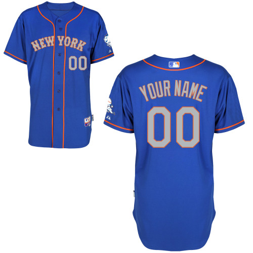 Customized New York Mets MLB Jersey-Men's Stitched Blue Road Baseball Jersey,We sell and wholesale Customized New York Mets MLB Jersey-Men's Stitched Blue Road Baseball Jersey on line form chian!