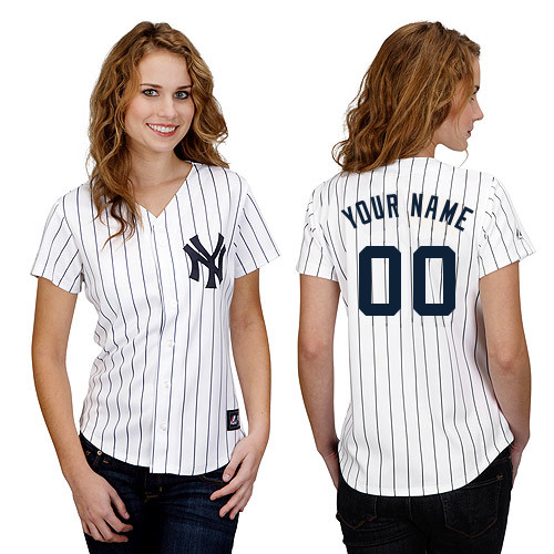 Customized New York Yankees Baseball Jersey-Women's Stitched Home White MLB Jersey,We sell and wholesale Customized New York Yankees Baseball Jersey-Women's Stitched Home White MLB Jersey on line form chian!