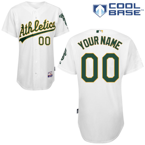 Customized Oakland Athletics MLB Jersey-Men's Stitched Home White Cool Base Baseball Jersey,We sell and wholesale Customized Oakland Athletics MLB Jersey-Men's Stitched Home White Cool Base Baseball Jersey on line form chian!