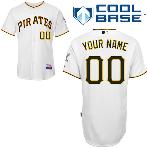 Customized Pittsburgh Pirates MLB Jersey-Men's Stitched Home White Cool Base Baseball Jersey,We sell and wholesale Customized Pittsburgh Pirates MLB Jersey-Men's Stitched Home White Cool Base Baseball Jersey on line form chian!