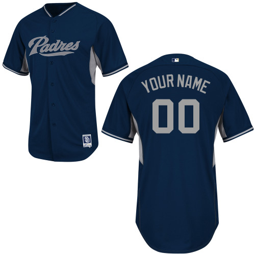 Customized San Diego Padres Baseball Jersey-Women's Stitched 2014 Road Dark Blue Cool Base BP MLB Jersey,We sell and wholesale Customized San Diego Padres Baseball Jersey-Women's Stitched 2014 Road Dark Blue Cool Base BP MLB Jersey on line form chian!