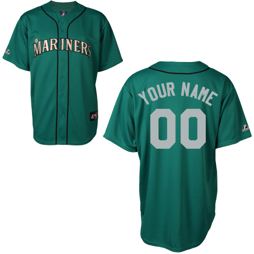 Customized Seattle Mariners Baseball Jersey-Women's Stitched Alternate Blue Cool Base MLB Jersey,We sell and wholesale Customized Seattle Mariners Baseball Jersey-Women's Stitched Alternate Blue Cool Base MLB Jersey on line form chian!
