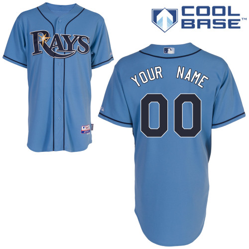 Customized Tampa Bay Rays Baseball Jersey-Women's Stitched Alternate Blue Cool Base MLB Jersey,We sell and wholesale Customized Tampa Bay Rays Baseball Jersey-Women's Stitched Alternate Blue Cool Base MLB Jersey on line form chian!