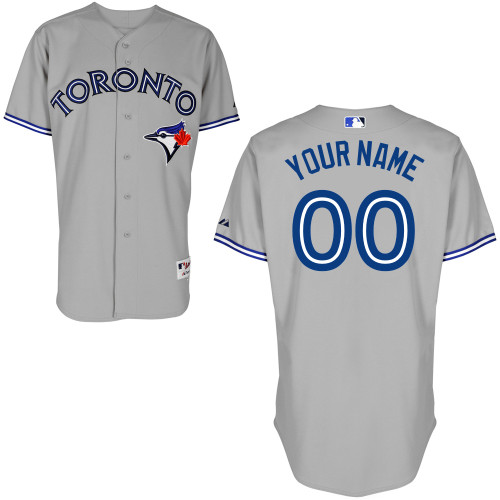 Customized Toronto Blue Jays MLB Jersey-Men's Stitched Road Gray Cool Base Baseball Jersey,We sell and wholesale Customized Toronto Blue Jays MLB Jersey-Men's Stitched Road Gray Cool Base Baseball Jersey on line form chian!