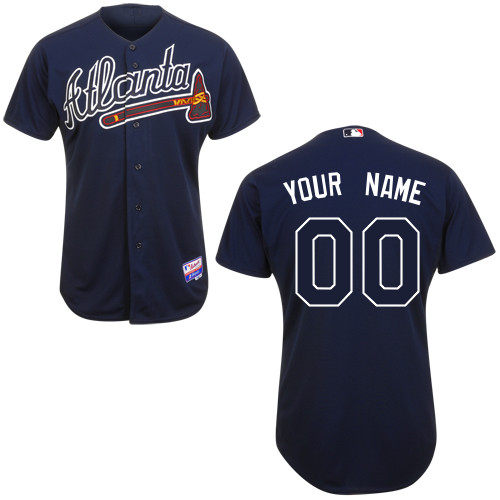 Customized Youth MLB Jersey-Atlanta Braves Stitched Alternate Road Dark Blue Cool Base Baseball Jersey,We sell and wholesale Customized Youth MLB Jersey-Atlanta Braves Stitched Alternate Road Dark Blue Cool Base Baseball Jersey on line form chian!