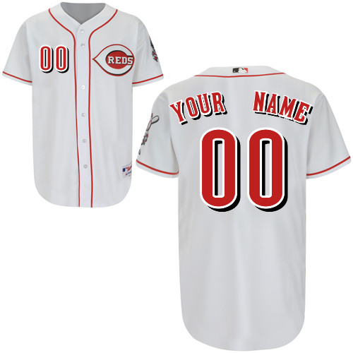 Customized Youth MLB Jersey-Cincinnati Reds Stitched Home White Cool Base Baseball Jersey,We sell and wholesale Customized Youth MLB Jersey-Cincinnati Reds Stitched Home White Cool Base Baseball Jersey on line form chian!