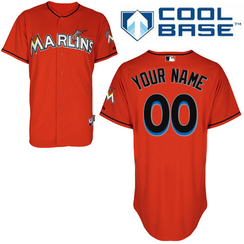 Customized Youth MLB Jersey-Miami Marlins Stitched Alternate Orange Cool Base Baseball Jersey,We sell and wholesale Customized Youth MLB Jersey-Miami Marlins Stitched Alternate Orange Cool Base Baseball Jersey on line form chian!