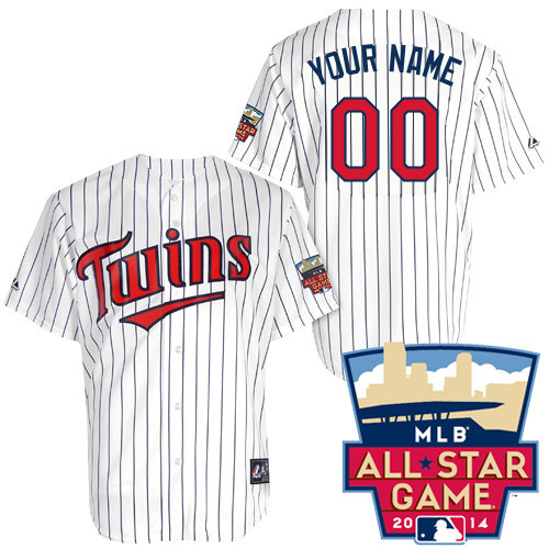 Customized Youth MLB Jersey-Minnesota Twins Stitched 2014 ALL Star Home White Cool Base Baseball Jersey,We sell and wholesale Customized Youth MLB Jersey-Minnesota Twins Stitched 2014 ALL Star Home White Cool Base Baseball Jersey on line form chian!