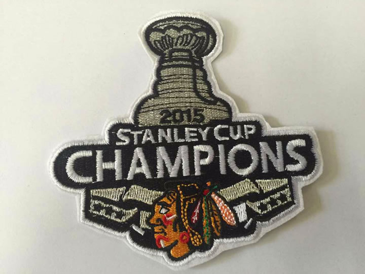 2015 NHL Champions Chicago Blackhawks Patch,We sell and wholesale 2015 NHL Champions Chicago Blackhawks Patch on line form chian!