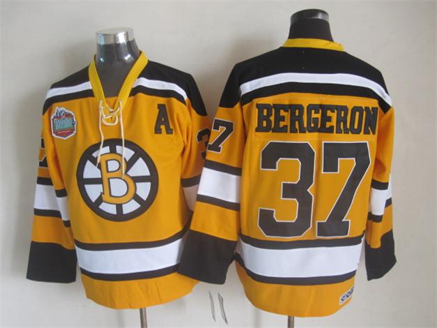 Boston Bruins #37 Patrice Bergeron 75TH CCM Throwback Jerseys,We sell and wholesale Boston Bruins #37 Patrice Bergeron 75TH CCM Throwback Jerseys on line form chian!