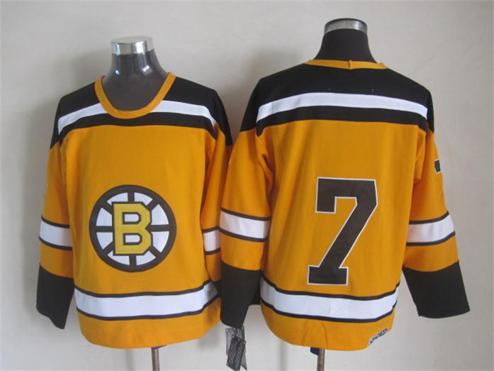 Boston Bruins #7 Phil Esposito Yellow CCM Throwback Jerseys,We sell and wholesale Boston Bruins #7 Phil Esposito Yellow CCM Throwback Jerseys on line form chian!