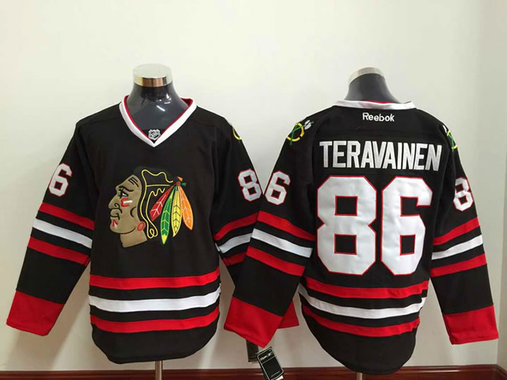 Chicago Blackhawks #86 Teuvo Teravainen Black Jerseys,We sell and wholesale Chicago Blackhawks #86 Teuvo Teravainen Black Jerseys on line form chian!