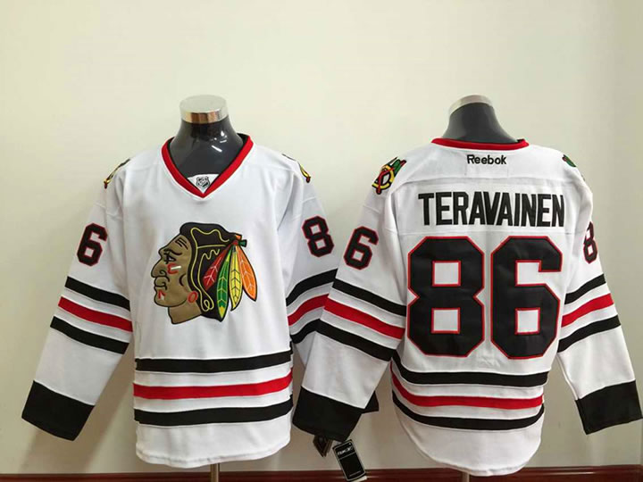 Chicago Blackhawks #86 Teuvo Teravainen White Jerseys,We sell and wholesale Chicago Blackhawks #86 Teuvo Teravainen White Jerseys on line form chian!