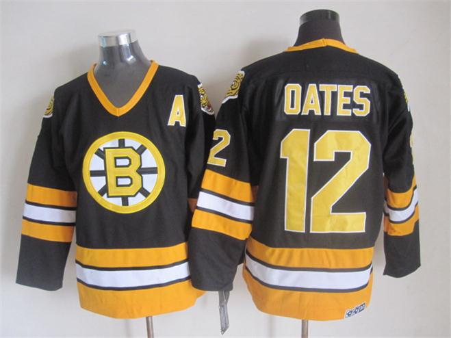 Boston Bruins #12 Oates Black CCM Throwback Jerseys,We sell and wholesale Boston Bruins #12 Oates Black CCM Throwback Jerseys on line form chian!
