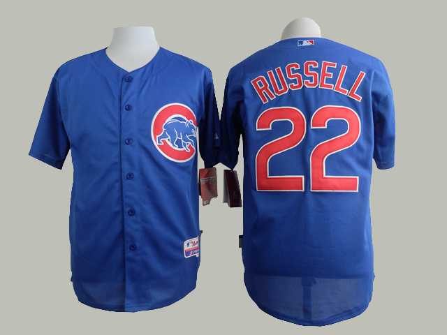 Chicago Cubs #22 Russell Blue Cool Base Jerseys,We sell and wholesale Chicago Cubs #22 Russell Blue Cool Base Jerseys on line form chian!