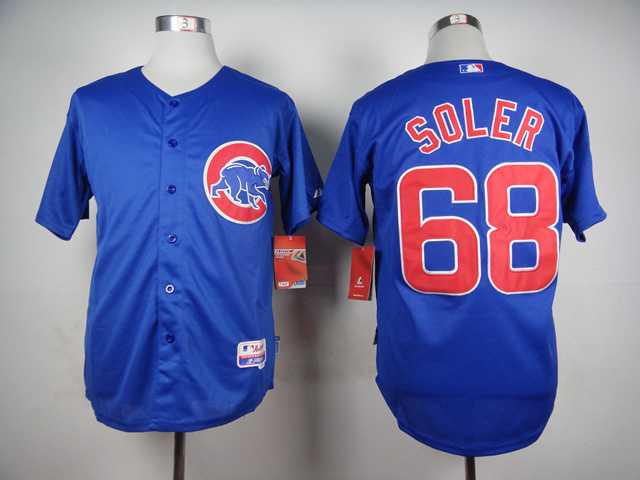Chicago Cubs #68 Jorge Soler Blue Cool Base Jerseys,We sell and wholesale Chicago Cubs #68 Jorge Soler Blue Cool Base Jerseys on line form chian!