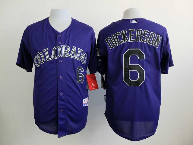 Colorado Rockies #6 Corey Dickerson Purple Cool Base Jerseys,We sell and wholesale Colorado Rockies #6 Corey Dickerson Purple Cool Base Jerseys on line form chian!