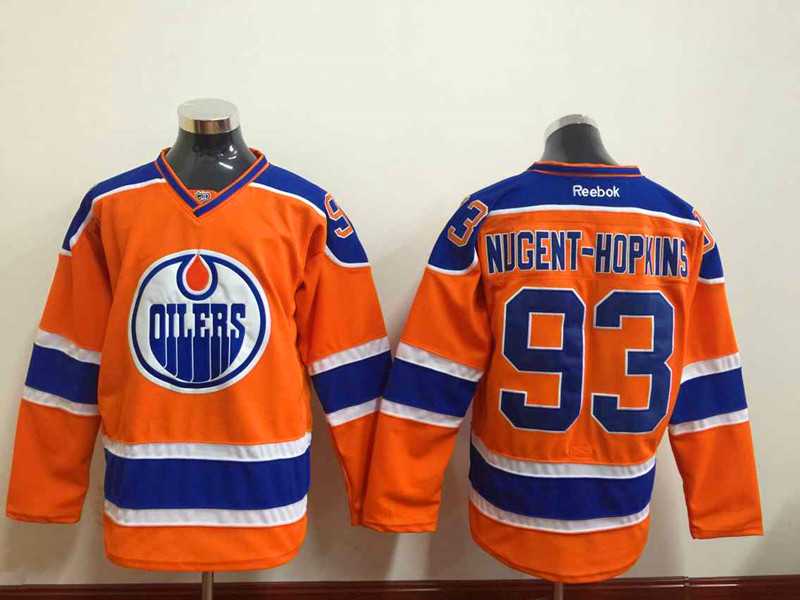 Edmonton Oilers #93 Ryan Nugent-Hopkins 2015 Orange Jerseys,We sell and wholesale Edmonton Oilers #93 Ryan Nugent-Hopkins 2015 Orange Jerseys on line form chian!
