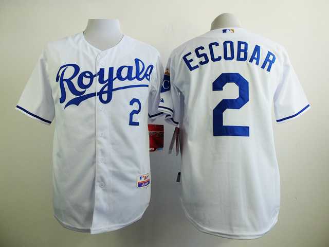 Kansas City Royals #2 Alcides Escobar White Cool Base Jerseys,We sell and wholesale Kansas City Royals #2 Alcides Escobar White Cool Base Jerseys on line form chian!