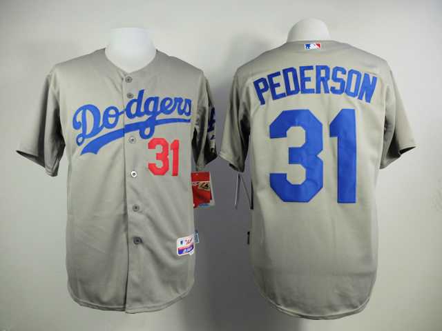 Los Angeles Dodgers #31 Joc Pederson Gray Cool Base Jerseys,We sell and wholesale Los Angeles Dodgers #31 Joc Pederson Gray Cool Base Jerseys on line form chian!