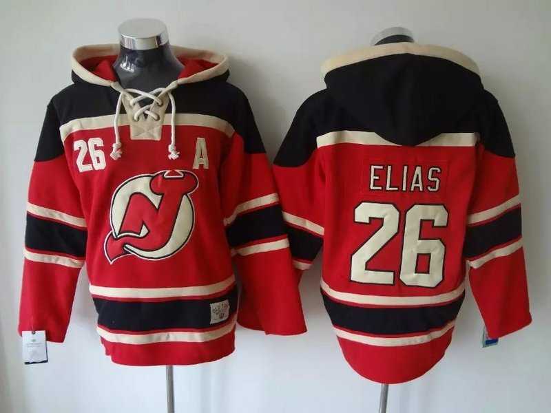 New Jerseys Devils #26 Patrik Elias Red Hoodie,We sell and wholesale New Jerseys Devils #26 Patrik Elias Red Hoodie on line form chian!