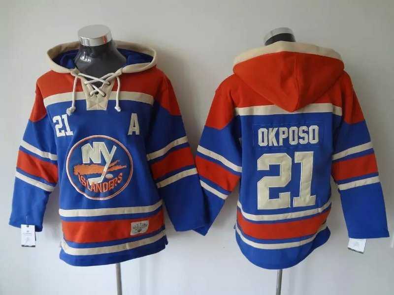 New York Islanders #21 Kyle Okposo Light Blue Hoodie,We sell and wholesale New York Islanders #21 Kyle Okposo Light Blue Hoodie on line form chian!