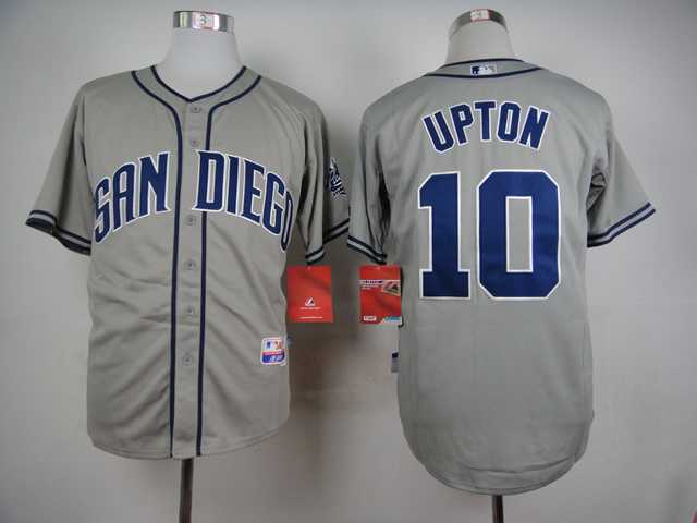 San Diego Padres #10 Justin Upton Gray Cool Base Jerseys,We sell and wholesale San Diego Padres #10 Justin Upton Gray Cool Base Jerseys on line form chian!