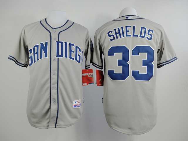 San Diego Padres #33 James Shields Gray Cool Base Jerseys,We sell and wholesale San Diego Padres #33 James Shields Gray Cool Base Jerseys on line form chian!