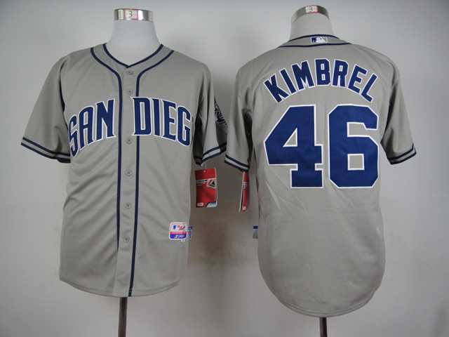 San Diego Padres #46 Kimbrel Gray Cool Base Jerseys,We sell and wholesale San Diego Padres #46 Kimbrel Gray Cool Base Jerseys on line form chian!