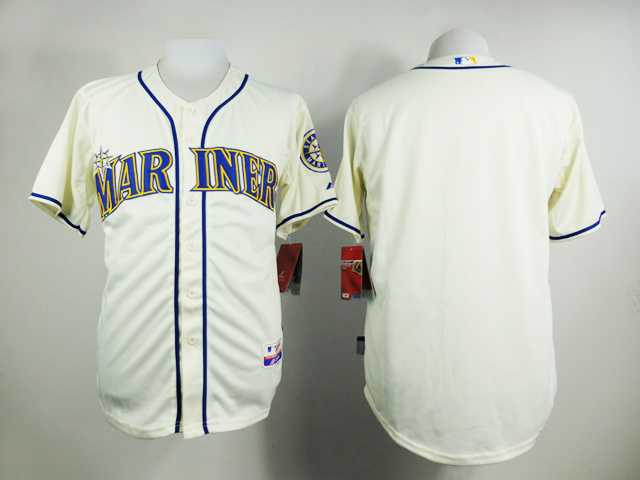 Seattle Mariners Blank Cream Cool Base Jerseys,We sell and wholesale Seattle Mariners Blank Cream Cool Base Jerseys on line form chian!