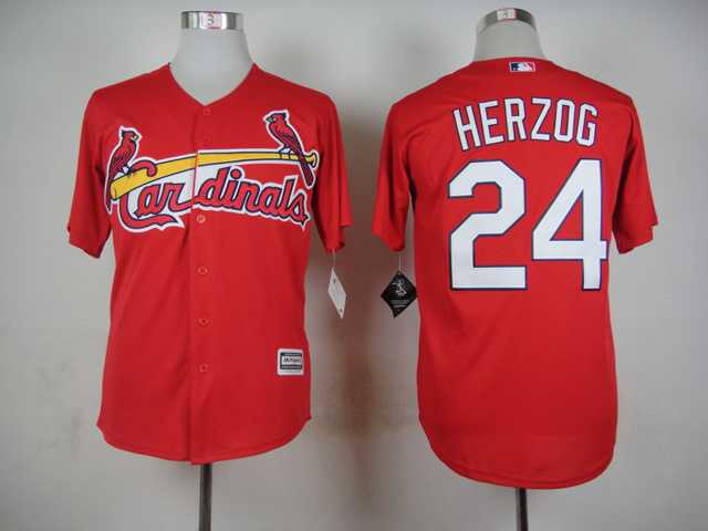 St. Louis Cardinals #24 Herzog Red New Cool Base Jerseys,We sell and wholesale St. Louis Cardinals #24 Herzog Red New Cool Base Jerseys on line form chian!