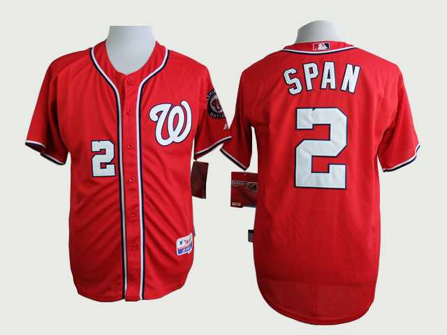 Washington Nationals #2 Denard Span Red Cool Base Jerseys,We sell and wholesale Washington Nationals #2 Denard Span Red Cool Base Jerseys on line form chian!