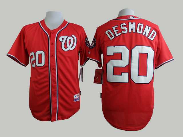 Washington Nationals #20 Lan Desmond Red Cool Base Jerseys,We sell and wholesale Washington Nationals #20 Lan Desmond Red Cool Base Jerseys on line form chian!