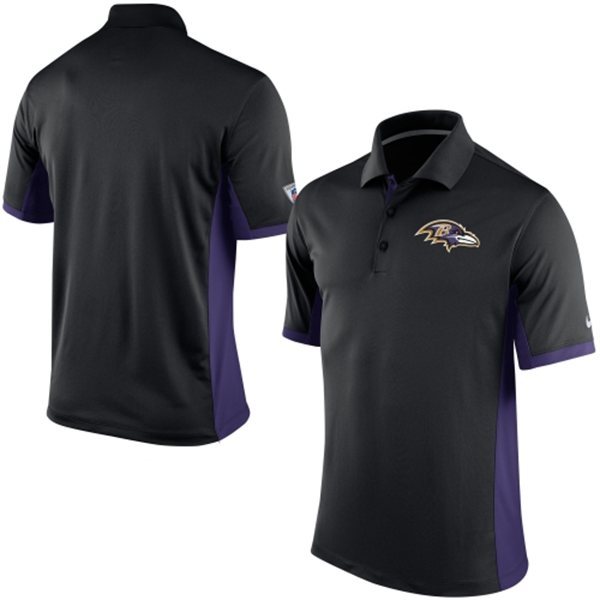 Baltimore Ravens Team Logo Black Polo Shirt,We sell and wholesale Baltimore Ravens Team Logo Black Polo Shirt on line form chian!