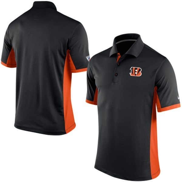 Cincinnati Bengals Team Logo Black Polo Shirt,We sell and wholesale Cincinnati Bengals Team Logo Black Polo Shirt on line form chian!