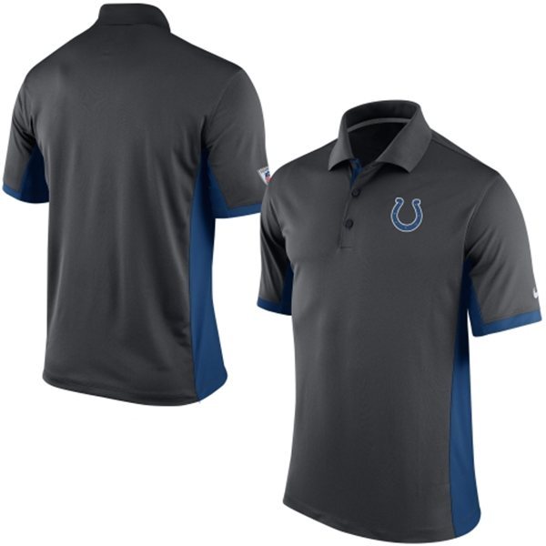 Indianapolis Colts Team Logo Dark Gray Polo Shirt,We sell and wholesale Indianapolis Colts Team Logo Dark Gray Polo Shirt on line form chian!