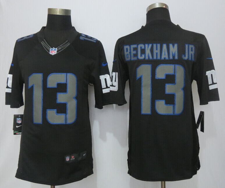 Nike Limited New York Giants #13 Odell Beckham JR Impact Black Jerseys,We sell and wholesale Nike Limited New York Giants #13 Odell Beckham JR Impact Black Jerseys on line form chian!