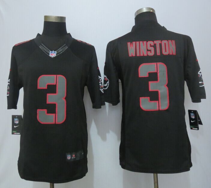 Nike Limited Tampa Bay Buccaneers #3 Winston Impact Black Jerseys,We sell and wholesale Nike Limited Tampa Bay Buccaneers #3 Winston Impact Black Jerseys on line form chian!