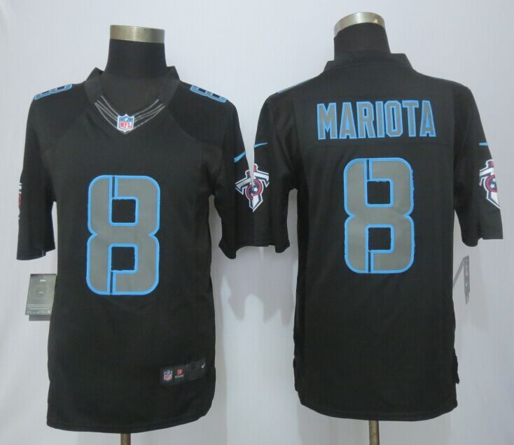 Nike Limited Tennessee Titans #8 Mariota Impact Black Jerseys,We sell and wholesale Nike Limited Tennessee Titans #8 Mariota Impact Black Jerseys on line form chian!