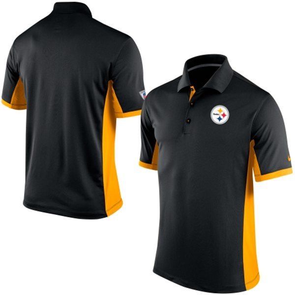 Pittsburgh Steelers Team Logo Black Polo Shirt,We sell and wholesale Pittsburgh Steelers Team Logo Black Polo Shirt on line form chian!