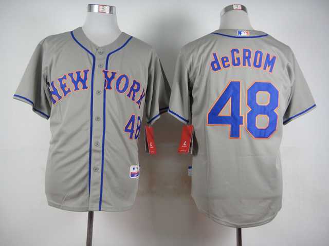 New York Mets #48 Jacob Degrom 2015 Gray Cool Base Jerseys,We sell and wholesale New York Mets #48 Jacob Degrom 2015 Gray Cool Base Jerseys on line form chian!