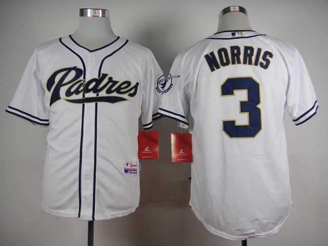 San Diego Padres #3 Derek Norris White Cool Base Jerseys,We sell and wholesale San Diego Padres #3 Derek Norris White Cool Base Jerseys on line form chian!
