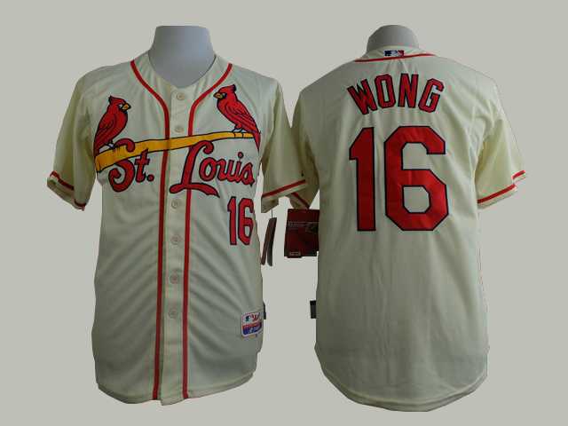 St. Louis Cardinals #16 Kolten Wong Cream Cool Base Jerseys,We sell and wholesale St. Louis Cardinals #16 Kolten Wong Cream Cool Base Jerseys on line form chian!