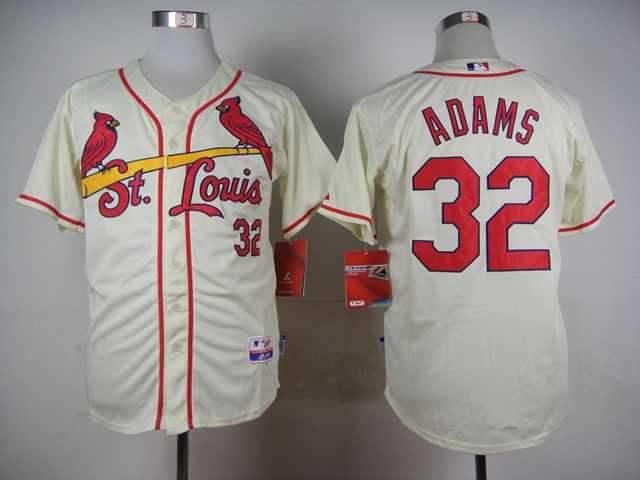 St. Louis Cardinals #32 Matt Adanms Cream Cool Base Jerseys,We sell and wholesale St. Louis Cardinals #32 Matt Adanms Cream Cool Base Jerseys on line form chian!