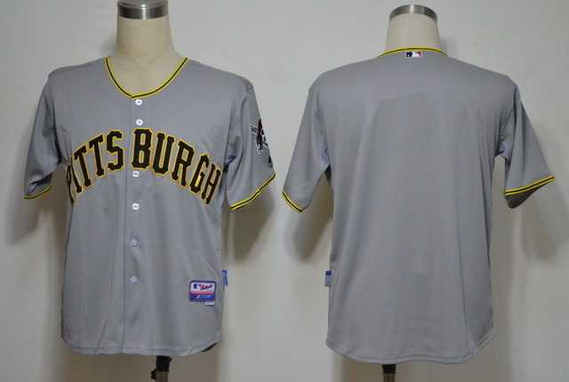 Customized Pittsburgh Pirates Stitched Road Gray Cool Base Baseball Jersey,We sell and wholesale Customized Pittsburgh Pirates Stitched Road Gray Cool Base Baseball Jersey on line form chian!