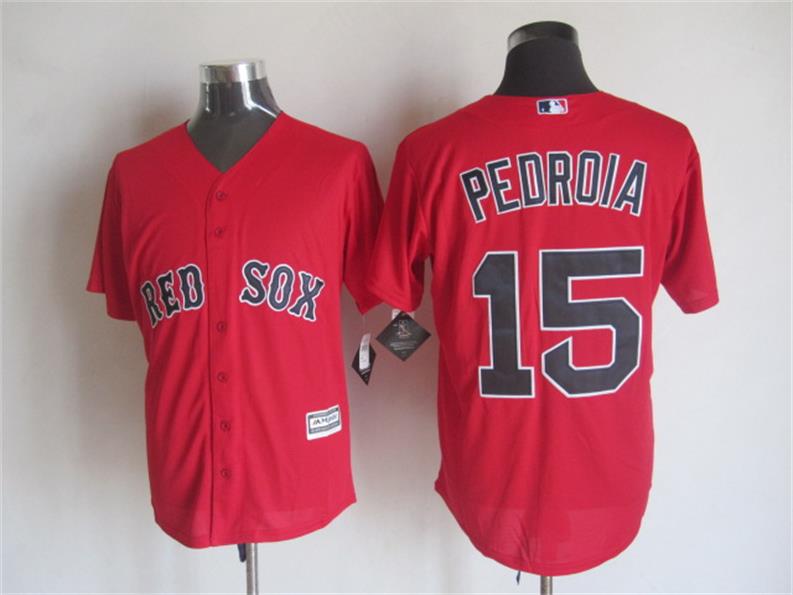 Majestic Boston Red Sox #15 Dustin Pedroia Red MLB Stitched Jerseys,We sell and wholesale Majestic Boston Red Sox #15 Dustin Pedroia Red MLB Stitched Jerseys on line form chian!