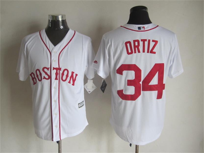 Majestic Boston Red Sox #34 Davod Ortiz 2015 White MLB Stitched Jerseys,We sell and wholesale Majestic Boston Red Sox #34 Davod Ortiz 2015 White MLB Stitched Jerseys on line form chian!